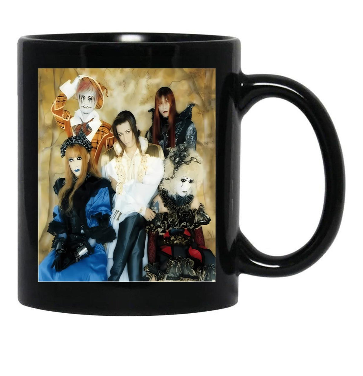 Malice Mizer Malice Mizer 82 Black Coffee Mug, Gift Coffee Mug - Black