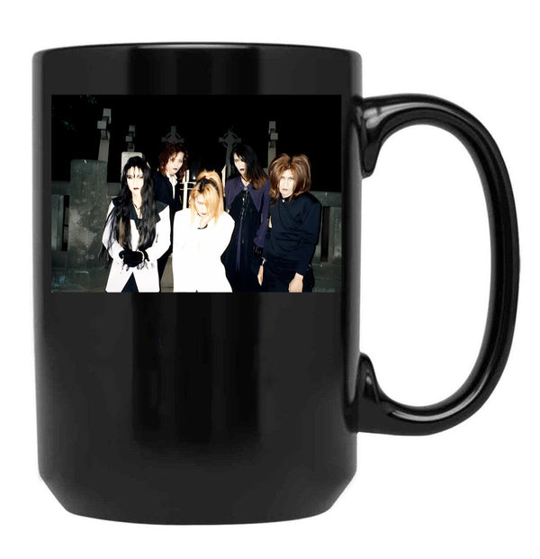 Malice Mizer Memoire Tetsu Era (2) Black Coffee Mug, Gift Coffee Mug