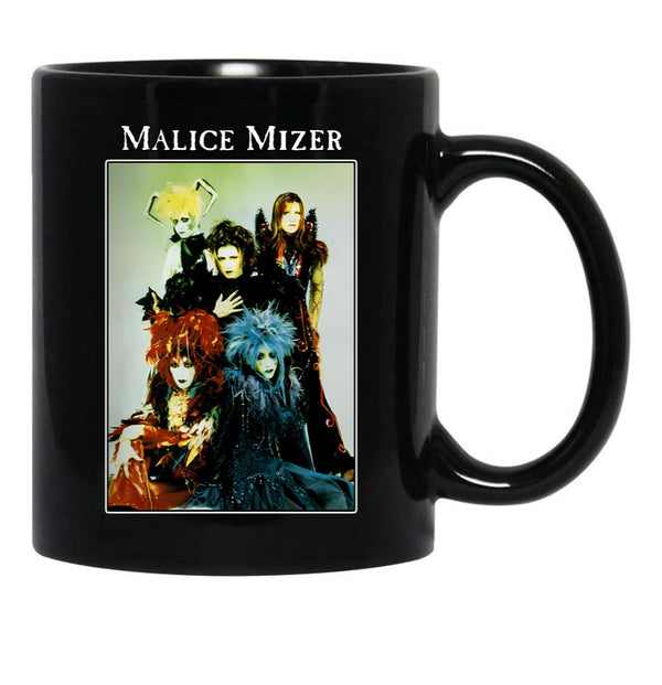 Malice Mizer Merveilles Era Band Picture Black Coffee Mug, Gift Coffee Mug - Black