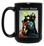 Malice Mizer Merveilles Era Band Picture Black Coffee Mug, Gift Coffee Mug