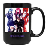 Malice Mizer - Merveilles - Gackt Mana Kami Black Coffee Mug, Gift Coffee Mug