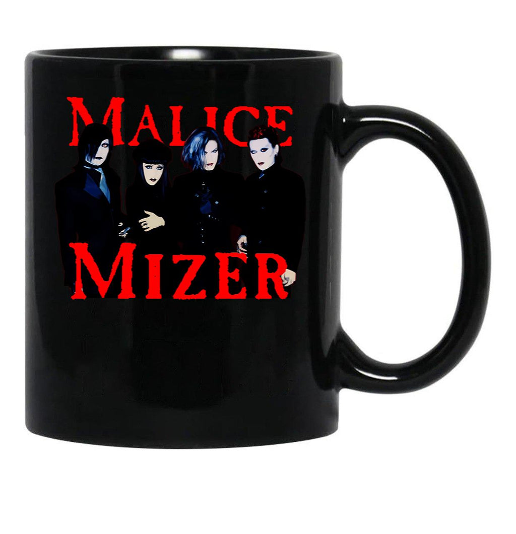 Malice Mizer Visual Kei Japanese Band Members Mana Gackt Kami Kzi Black Coffee Mug, Gift Coffee Mug - Black