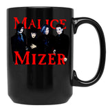Malice Mizer Visual Kei Japanese Band Members Mana Gackt Kami Kzi Black Coffee Mug, Gift Coffee Mug