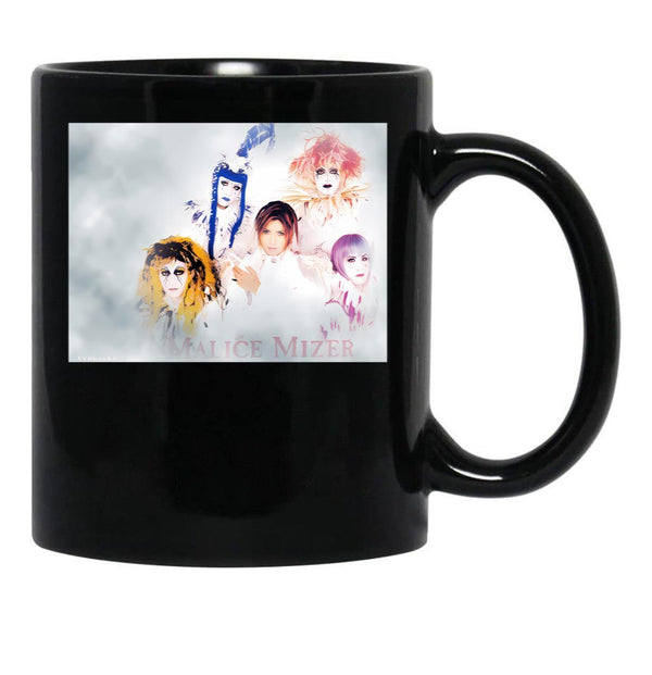 Malice Mizer (1) Black Coffee Mug, Gift Coffee Mug - Black