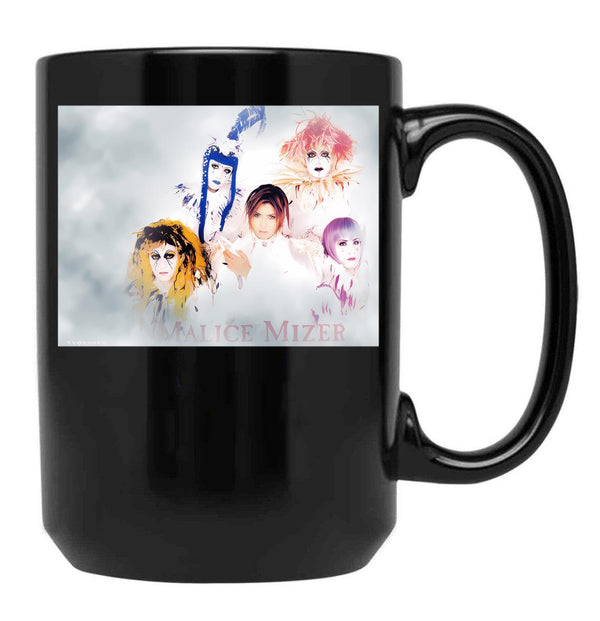 Malice Mizer (1) Black Coffee Mug, Gift Coffee Mug