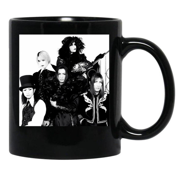 Malice Mizer (3) Black Coffee Mug, Gift Coffee Mug - Black