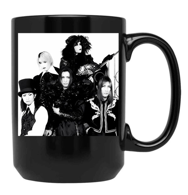 Malice Mizer (3) Black Coffee Mug, Gift Coffee Mug