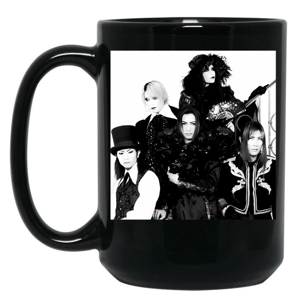Malice Mizer (3) Black Coffee Mug, Gift Coffee Mug
