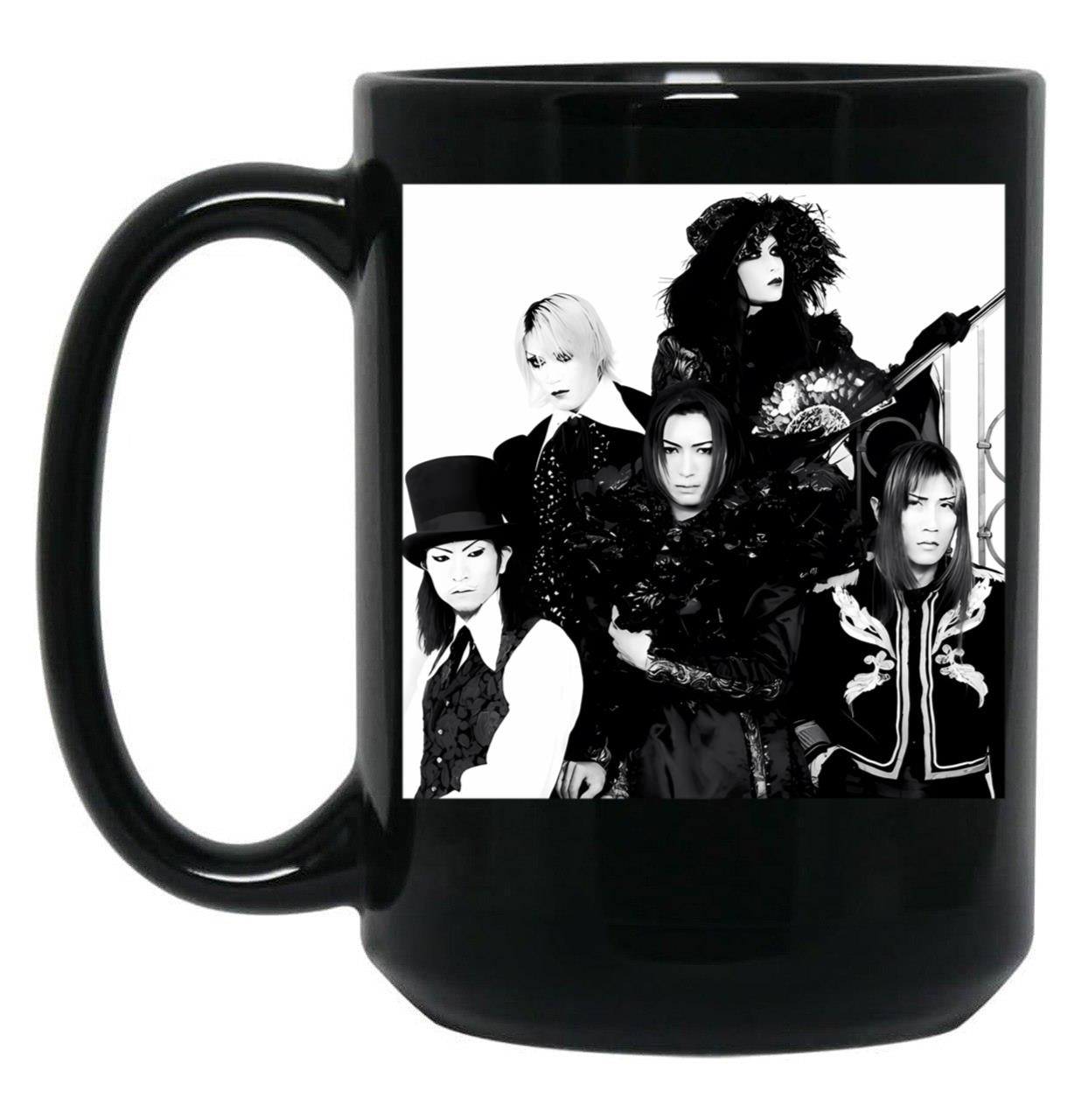Malice Mizer (3) Black Coffee Mug, Gift Coffee Mug