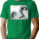 Man Ray T-Shirt for Men & Women, T-Shirts Graphic Tee - Green