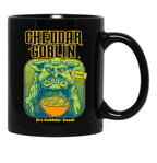 Mandy Cheddar Goblin Black Coffee Mug, Gift Coffee Mug - Black