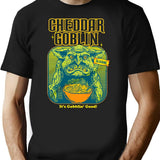 Mandy Cheddar Goblin Premium Heavyweight Cotton T-Shirt - Black