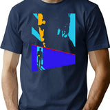Manhunter T-Shirt for Men & Women, T-Shirts Graphic Tee - Navy