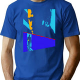 Manhunter T-Shirt for Men & Women, T-Shirts Graphic Tee - Blue