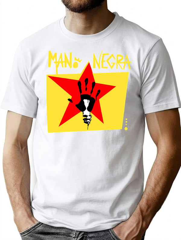 Mano Negra Cool Vintage (2) T-Shirt for Men & Women, T-Shirts Graphic Tee - White