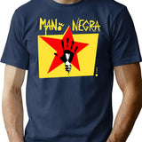 Mano Negra Cool Vintage T-Shirt for Men & Women, T-Shirts Graphic Tee - Navy