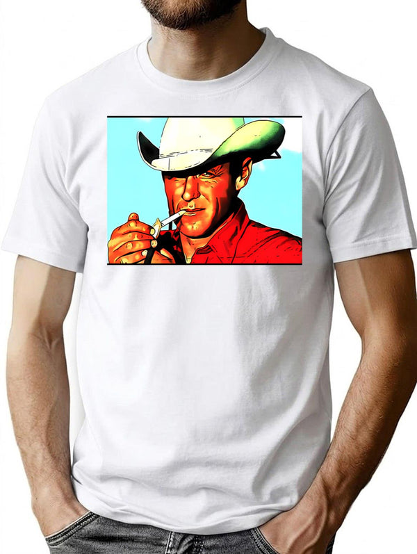 Marlboro Vintage (1) T-Shirt for Men & Women, T-Shirts Graphic Tee - White