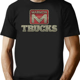 Marmon Trucks 1963 Premium Heavyweight Cotton T-Shirt - Black