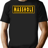 Masshole Premium Heavyweight Cotton T-Shirt - Black