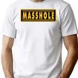 Masshole Premium Heavyweight Cotton T-Shirt - White