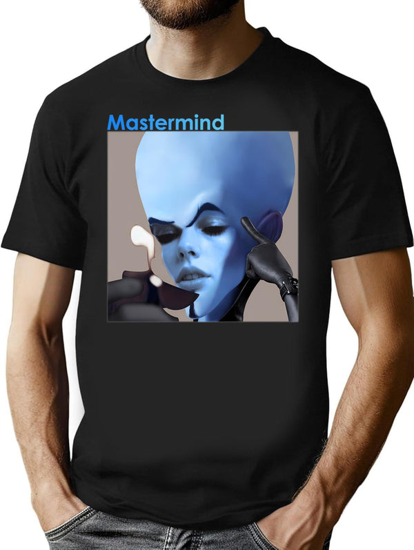 Master Mind T-Shirt for Men & Women, T-Shirts Graphic Tee - Black