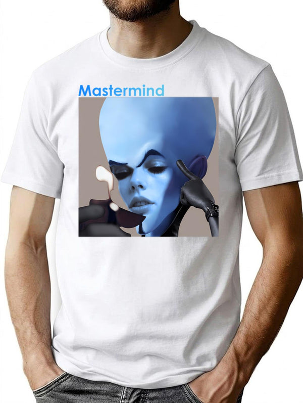 Master Mind T-Shirt for Men & Women, T-Shirts Graphic Tee - White