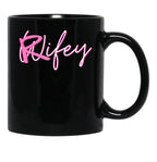 Matt Rife - Rifey Black Coffee Mug, Gift Coffee Mug - Black