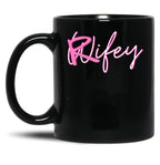 Matt Rife - Rifey Black Coffee Mug, Gift Coffee Mug