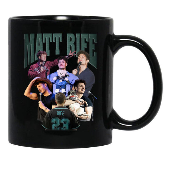 Matt Rife Black Coffee Mug, Gift Coffee Mug - Black