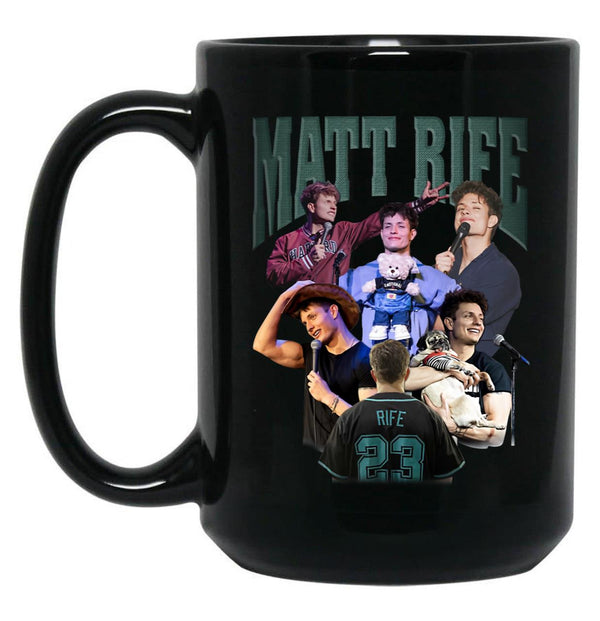 Matt Rife Black Coffee Mug, Gift Coffee Mug - Black