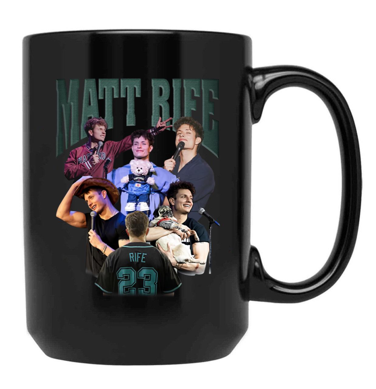 Matt Rife Black Coffee Mug, Gift Coffee Mug