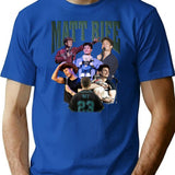 Matt Rife Premium Heavyweight Cotton T-Shirt - Blue