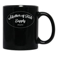 Matter of Fak Supply Chicagoland Black Coffee Mug, Gift Coffee Mug - Black