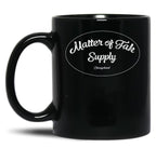 Matter of Fak Supply Chicagoland Black Coffee Mug, Gift Coffee Mug