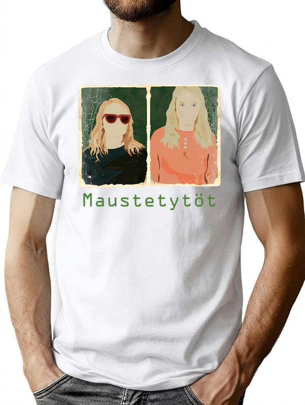 Maustetytot T-Shirt for Men & Women, T-Shirts Graphic Tee - White