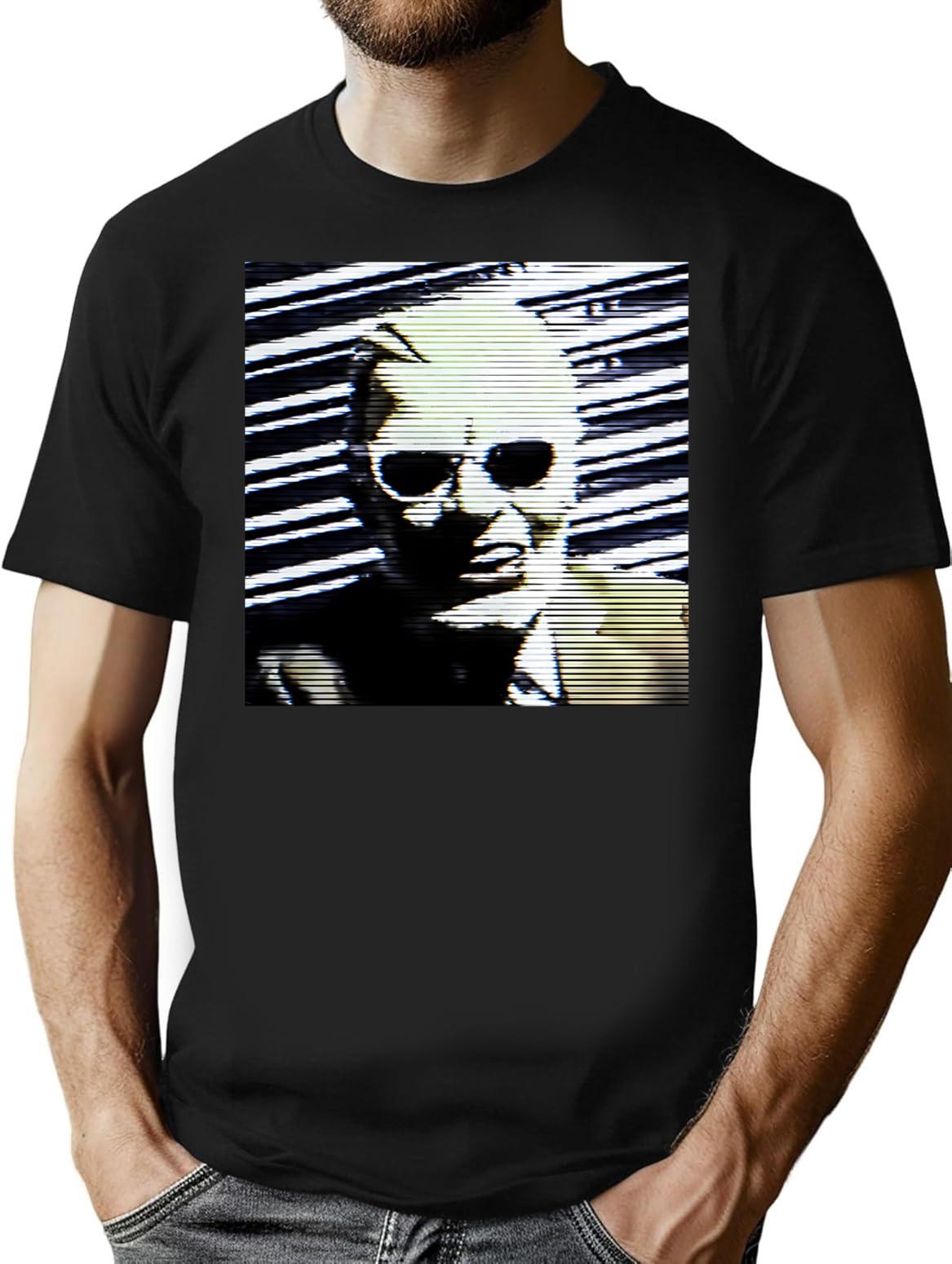 Max Headroom Incident T-Shirt for Men & Women, T-Shirts Graphic Tee - Black