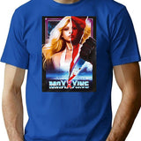 Maxxxine T-Shirt for Men & Women, T-Shirts Graphic Tee - Blue