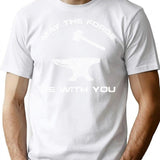 May The Forge Be With You T-Shirt for Men & Women, T-Shirts Graphic Tee - White