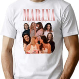 Maya And Carina Retro Vintage T-Shirt for Men & Women, T-Shirts Graphic Tee - White
