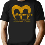 Mcdowell'S Vintage Retro T-Shirt for Men & Women, T-Shirts Graphic Tee - Black