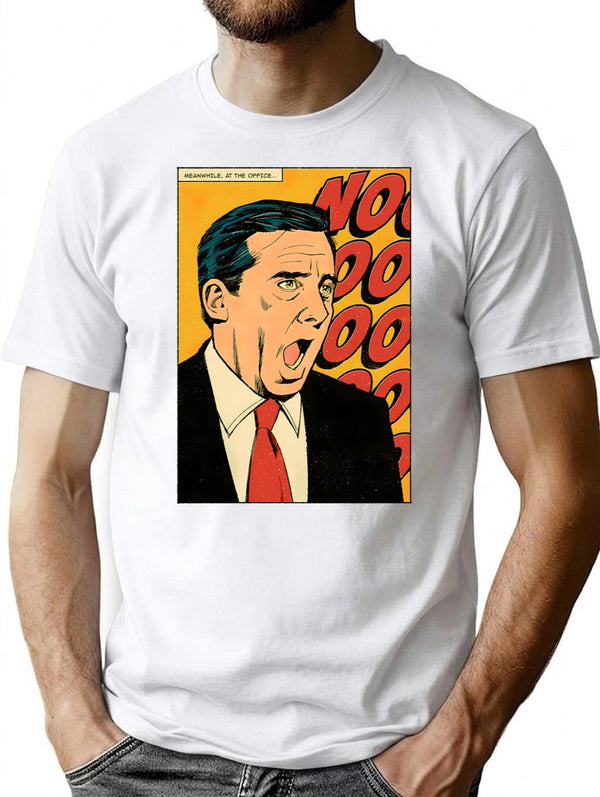 Meanwhile... T-Shirt for Men & Women, T-Shirts Graphic Tee - White
