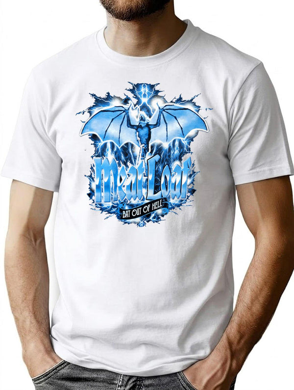 Meatloaf Classic T-Shirt T-Shirt for Men & Women, T-Shirts Graphic Tee - White