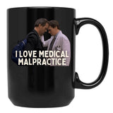 Medical Malpractice Hilson Black Coffee Mug, Gift Coffee Mug