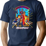 Megaforce T-Shirt for Men & Women, T-Shirts Graphic Tee - Navy
