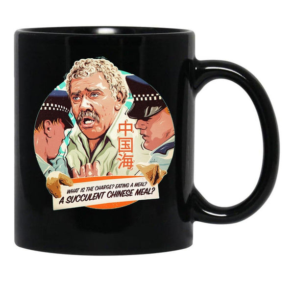 Meme A Succulent Chinese Meal Funny Black Coffee Mug, Gift Coffee Mug - Black