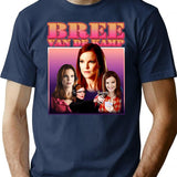 Men Women Bree Van De Kamp Homage Funny Men Fan T-Shirt for Men & Women, T-Shirts Graphic Tee - Navy