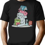 Men Women Brilliant Elephant And Piggie Gerald And Piggie Happy Vintage Inspirational T-Shirt for Men & Women, T-Shirts Graphic Tee - Black