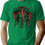Mens Best Artwork Of The Sword For Music Fans T-Shirt for Men & Women, T-Shirts Graphic Tee - Green