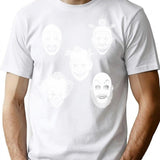 Mens Funny Clowning Around Gift For Music Fans T-Shirt for Men & Women, T-Shirts Graphic Tee - White