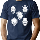 Mens Funny Clowning Around Gift For Music Fans T-Shirt for Men & Women, T-Shirts Graphic Tee - Navy